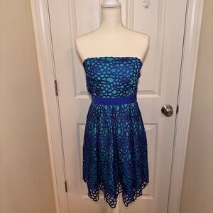 NWT Minuet strapless dress